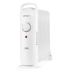 Radiateur à huile Orbegozo RO 1220 Compact Junior - Puissance 1200W - Thermostat réglable - Protection contre la surchauffe - Ma