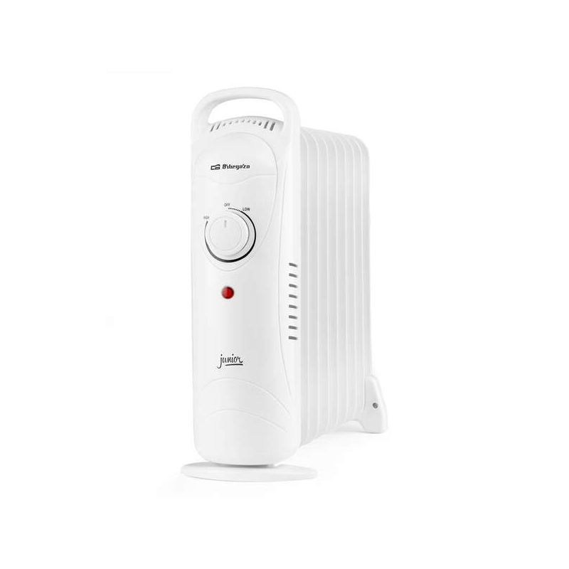 Radiateur à huile Orbegozo RO 1220 Compact Junior - Puissance 1200W - Thermostat réglable - Protection contre la surchauffe - Ma