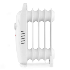 Radiateur à huile Orbegozo RO 720 Compact Junior - Puissance 700W - Thermostat réglable - Protection contre la surchauffe - Mani