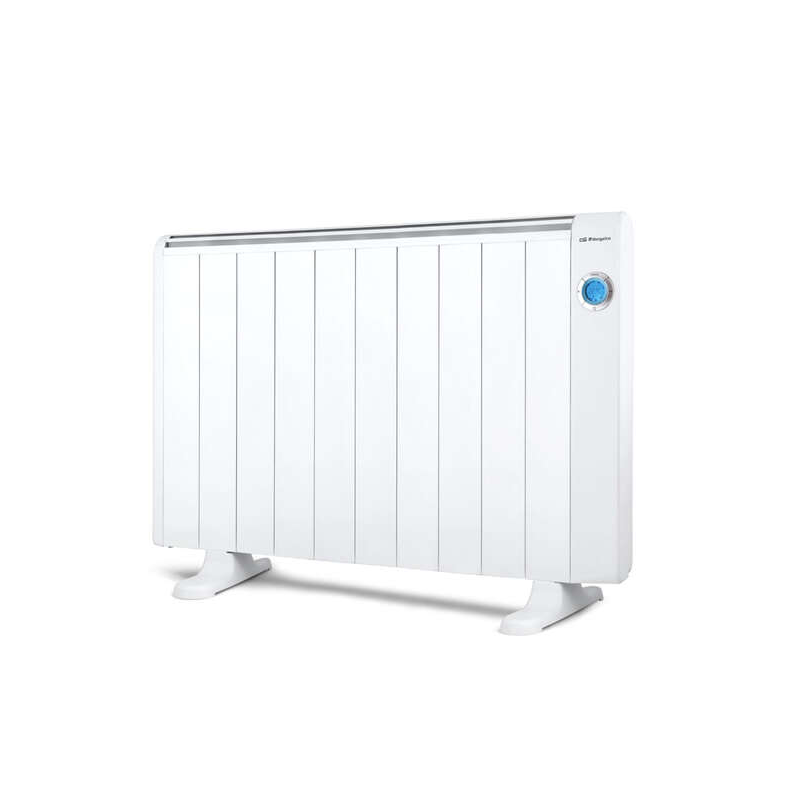 Émetteur de chaleur en aluminium Orbegozo RRE 1810 - Puissance 1800 W - Programmation hebdomadaire - Technologie RealWarm Elemen