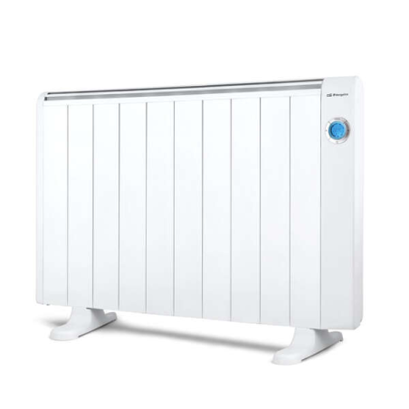 Émetteur de chaleur en aluminium Orbegozo RRE 1810 - Puissance 1800 W - Programmation hebdomadaire - Technologie RealWarm Elemen