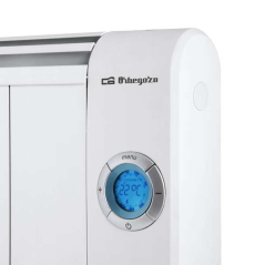 Émetteur Thermique en Aluminium Orbegozo RRE 810 - Haute Inertie Thermique - Efficacité Énergétique - Programmation Hebdomadaire