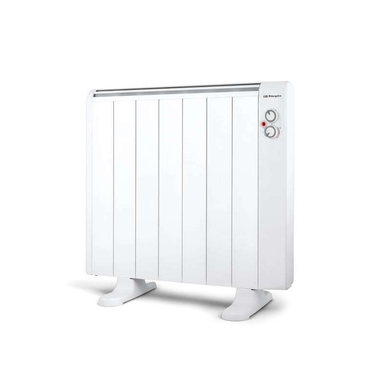 Orbegozo RRM 1310 a Émetteur thermique RealWarm Elements - Puissance 1300 W - Corps en aluminium à 7 éléments - Thermostat régla