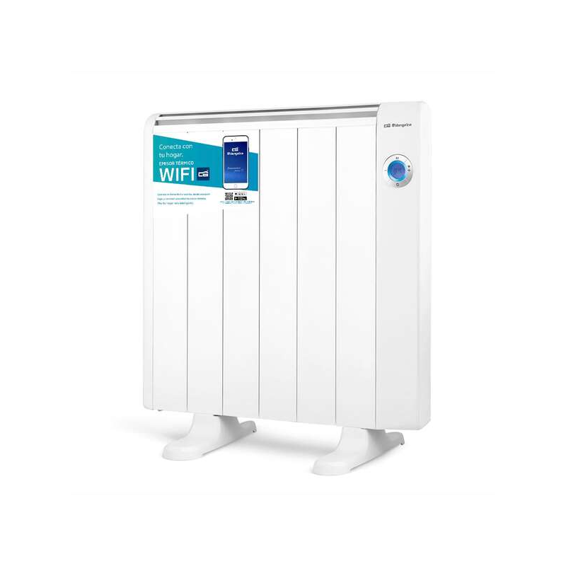 Orbegozo RRW-1000 Émetteur thermique Wifi RealWarm Elements - Commande vocale - Programmation quotidienne et hebdomadaire - Déte