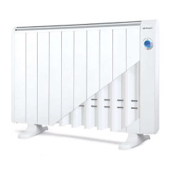Orbegozo RRW-1800 Émetteur thermique Wifi RealWarm Elements - Commande vocale avec Google Assistant et Alexa - Programmation quo