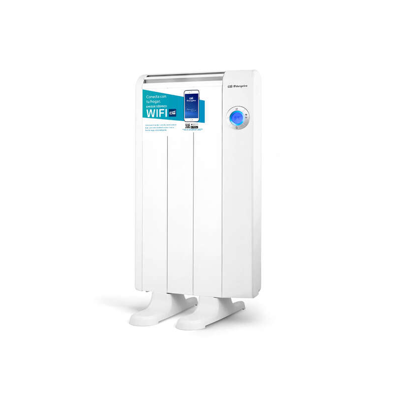 Émetteur Thermique Intelligent Wifi Orbegozo RRW-500 - Commande Vocale - Détection de Fenêtres Ouvertes - Programmation Quotidie