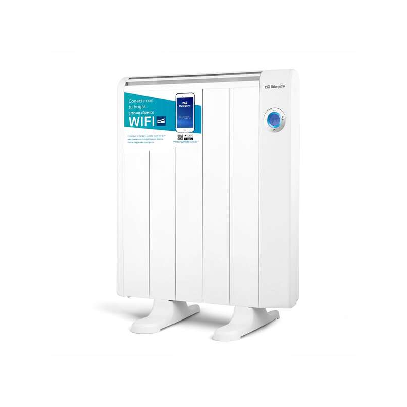 Orbegozo RRW-800 Émetteur thermique WiFi RealWarm Elements - Commande vocale avec Google Assistant et Alexa - Programmation quot
