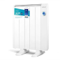 Orbegozo RRW-800 Émetteur thermique WiFi RealWarm Elements - Commande vocale avec Google Assistant et Alexa - Programmation quot