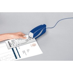 ✅ Agrafeuse électrique sans contact Petrus E-110 - Jusqu'à 10 feuilles - Agrafage fermé - Couleur bleue coule en stock