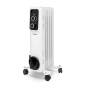 Radiateur à huile Orbegozo RS 1000 Elegance - Puissant et silencieux - Protection contre la surchauffe et anti-basculement - Fac