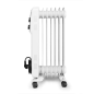 Orbegozo RS 1500 Radiateur à huile élégant et puissant - Puissance maximale 1500W - 7 éléments chauffants - Protection contre la