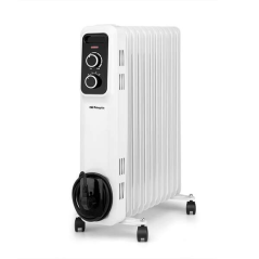 Orbegozo RS 2500 Radiateur à huile élégant et puissant - Puissance maximale 2500W - 11 éléments chauffants - Protection contre l