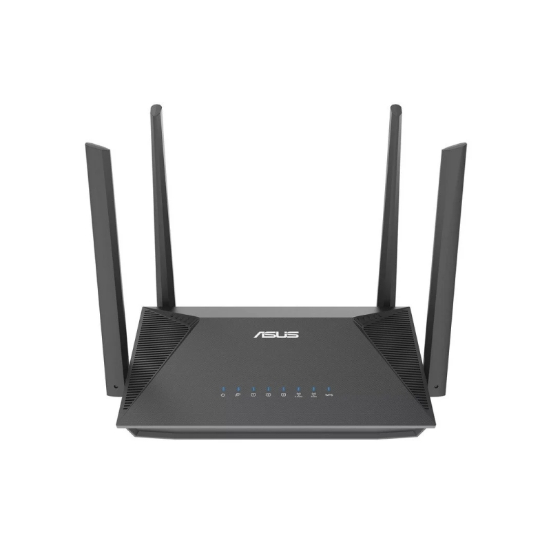 Routeur Asus RT-AX52 AX1800 WiFi 6 Dual Band AiMesh - Jusqu'à 1800Mbps - 4 Ports LAN RJ45 - 4 Antennes Externes
