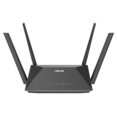 Routeur Asus RT-AX52 PRO AX3000 WiFi 6 Dual Band AiMesh - Jusqu'à 3000 Mbps - 4 ports LAN RJ45 - 4 antennes externes