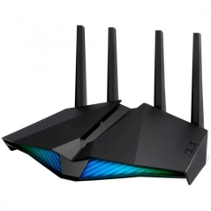 Asus RT-AX82U V2 Routeur Gaming AX5400 WiFi 6 Dual Band - Vitesse jusqu'à 5400Mbps - 4 Ports LAN RJ45, 1 Port WAN RJ45, 1 Port U