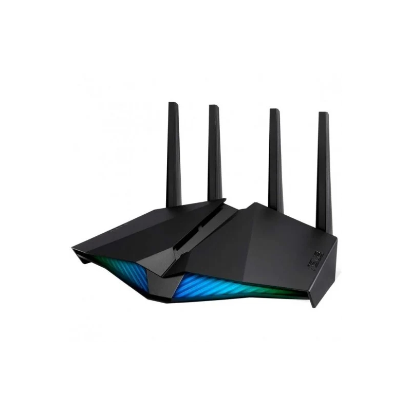 Asus RT-AX82U V2 Routeur Gaming AX5400 WiFi 6 Dual Band - Vitesse jusqu'à 5400Mbps - 4 Ports LAN RJ45, 1 Port WAN RJ45, 1 Port U