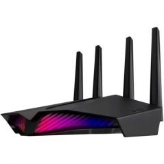Asus RT-AX82U V2 Routeur Gaming AX5400 WiFi 6 Dual Band - Vitesse jusqu'à 5400Mbps - 4 Ports LAN RJ45, 1 Port WAN RJ45, 1 Port U