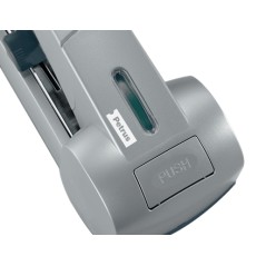 ✅ Agrafeuse épaisse Petrus 1500 - Jusqu'à 120 feuilles - Agrafe plate - Pour agrafes 23/15XL - Couleur grise c en stock