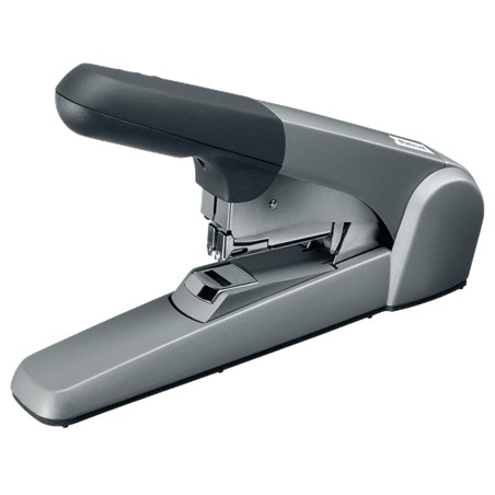 ✅ Agrafeuse Petrus 1400 Heavy Duty - Jusqu'à 60 feuilles - Agrafe plate - Pour agrafes 25/10 - Couleur grise co en stock