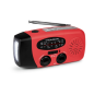Radio Thomson RT260 - Lampe torche d'urgence - Fonction batterie externe - Rouge