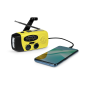 Radio Thomson RT260 - Lampe torche d'urgence - Fonction batterie externe - Jaune