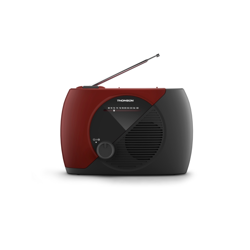 Radio FM portable Thomson RT353 - Couleur Ganate/Noir