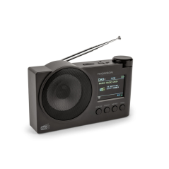 Radio FM Thomson DAB+ avec haut-parleur Bluetooth - 30 préréglages DAB+ et 30 préréglages FM - Mise à jour automatique des stati