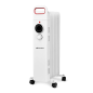 Radiateur à fioul Orbegozo RU 1500 Elegance - Puissant et sûr - 1500 W - 7 éléments chauffants - Thermostat réglable - Protectio