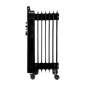 Radiateur à huile efficace Orbegozo RUN 1500 - Puissant et silencieux - Protection contre la surchauffe et anti-basculement - Fa