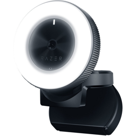 Razer Kiyo Webcam - Full HD - Enfoque Automatico - Iluminacion - Color Negro