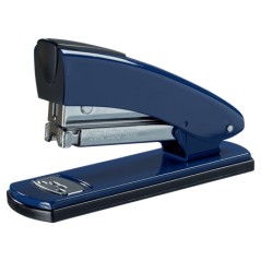 ✅ Petrus 2001 Retro Metal Agrafeuse - Jusqu'à 30 Feuilles - Agrafage Fermé, Ouvert et Cloué - Couleur Bleu co en stock