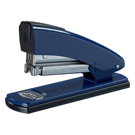 ✅ Petrus 2001 Retro Metal Agrafeuse - Jusqu'à 30 Feuilles - Agrafage Fermé, Ouvert et Cloué - Couleur Bleu co en stock