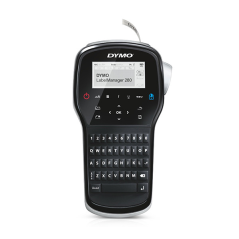 Imprimante d'étiquettes portable Dymo LabelManager 280 - Écran LCD - 20 façons de formater du texte - 200 symboles et images cli