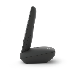 Téléphone sans fil Gigaset A690 - Identification de l'appelant - Mains libres - Contrôle du volume - Noir