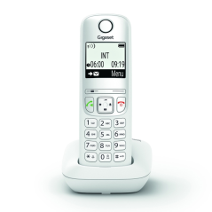 Téléphone sans fil Gigaset A690 - Identification de l'appelant - Mains libres - Contrôle du volume - Blanc
