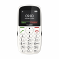 Téléphone portable Gigaset GL395 pour seniors, écran 2,2 pouces, IP44, station de charge, blanc