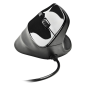 Souris laser verticale ergonomique NGS Samsara 3200 dpi - 5 boutons - Silencieuse - Noire