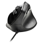 Souris laser verticale ergonomique NGS Samsara 3200 dpi - 5 boutons - Silencieuse - Noire