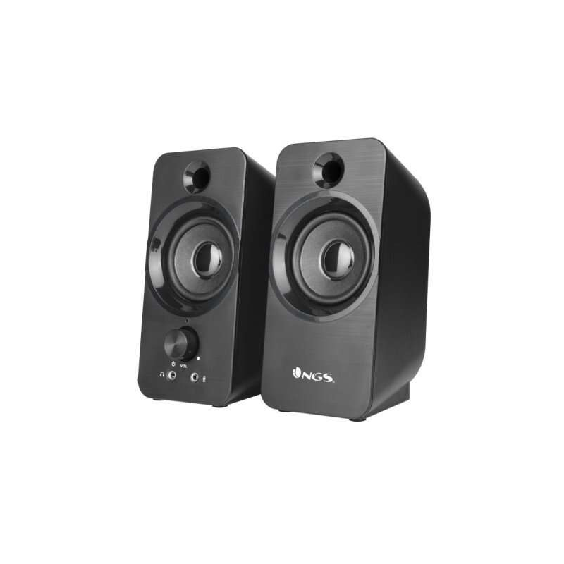 Enceintes multimédia NGS USB 2.0 12W - Connexion Jack 3,5 mm