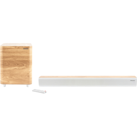 Thomson SB400BT Barra de Sonido - Subwoofer - Potencia Musical 300W - Bluetooth - Color Blanco
