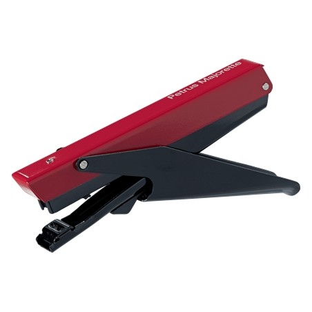 ✅ Petrus 205 Mini Pince Majorette Agrafeuse + 1 Boîte 600 Agrafes - Jusqu'à 10 Feuilles - Agrafage Fermé - Co en stock