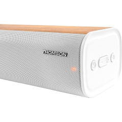 Thomson SB400BT Barra de Sonido - Subwoofer - Potencia Musical 300W - Bluetooth - Color Blanco
