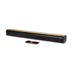 Barre de Son Thomson SB402BT 200W - Bluetooth 5.0 - Entrée Audio TV, Optique, AUX-IN 3,5 mm et Lecteur USB - Couleur Bois/Noir