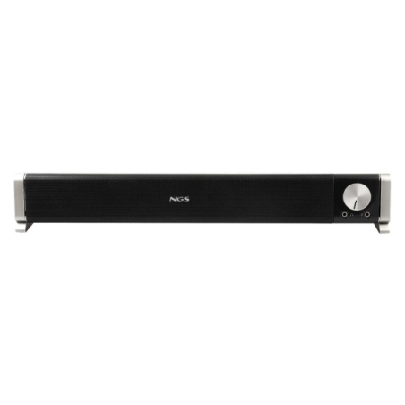 Barre de son Bluetooth NGS SB500-BT 20 W - Alimentation USB - Entrée jack et microphone - Sortie casque - Contrôle du volume int