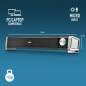 Barre de son Bluetooth NGS SB500-BT 20 W - Alimentation USB - Entrée jack et microphone - Sortie casque - Contrôle du volume int