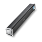 Barre de son Bluetooth NGS SB500-BT 20 W - Alimentation USB - Entrée jack et microphone - Sortie casque - Contrôle du volume int