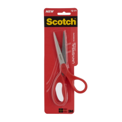 Ciseaux universels Scotch - 18 cm - Rouge