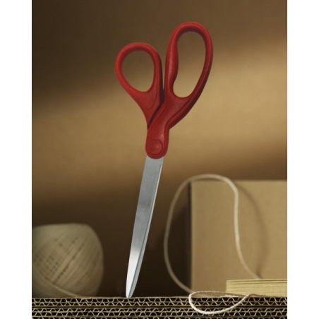 Ciseaux universels Scotch - 18 cm - Rouge
