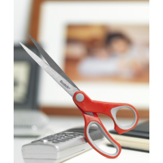 Ciseaux ergonomiques Scotch - 20 cm - Rouge