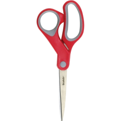 Ciseaux ergonomiques Scotch - 20 cm - Rouge